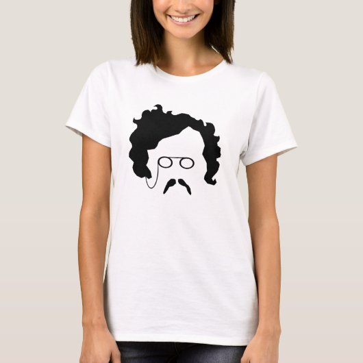 G K Chesterton's Mustache womens shirt (Voorkant)