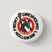 G.L.F. RONDE BUTTON 3,2 CM (Voorkant)