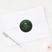 G - Letter Monogram Ronde Sticker (Envelop)
