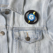 "G"-logo-toets Ronde Button 5,7 Cm (In situ)