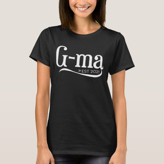G-Ma Definition Grandma Funny Gma tot 2021 T-shirt (Voorkant)
