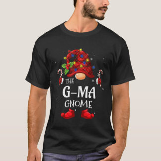 G-Ma Gnoom Matching Christmas PJ's voor familie T-shirt