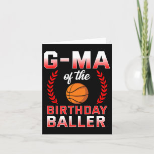 G-Ma van de Verjaardagsjongen Bysketbyll Bday Cele Kaart