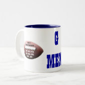 G MANNEN CHAMPIONSHIP-MOKKEN TWEEKLEURIGE KOFFIEMOK (Voorkant links)