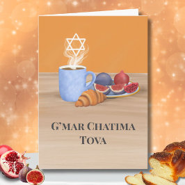 G’mar Chatima Tova Koffie, Granaatappels Kaart