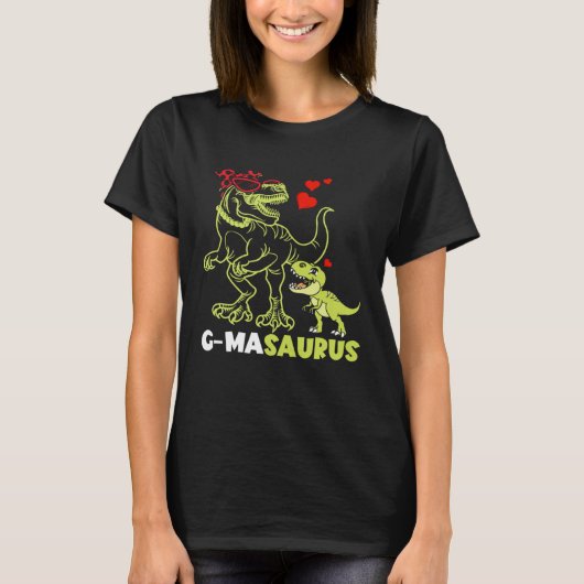 G masaurus G Ma Dinosaur Rex  Mother s Day T-shirt (Voorkant)