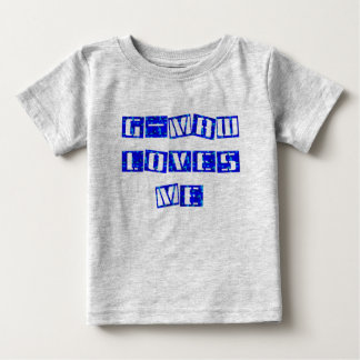 G-MAW houdt van Baby-T-shirt