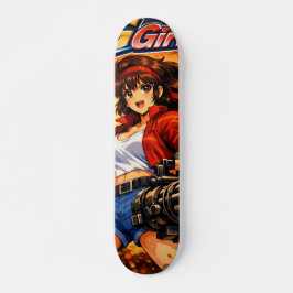 G meisje 7 persoonlijk skateboard