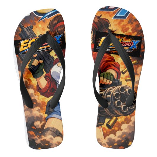 G meisje 7 teenslippers (Voetbed)