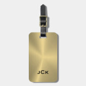 G Metaalvormig ontwerp Roestvrij staal Kijk Bagage Bagagelabel (Voorkant verticaal)