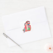 G - MINIATURE VIERKANTE STICKER (Envelop)