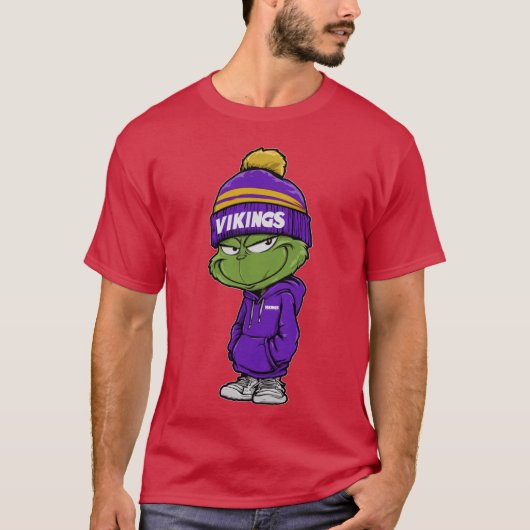 G Minnesota Vikings M9456 cadeau T-shirt (Voorkant)