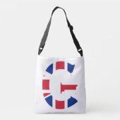 G Monogram bedekt op Union Jack Flag cbbcnt Crossbody Tas (Achterkant)