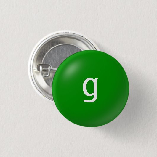 G Monogram Button (Voorkant /achterkant)