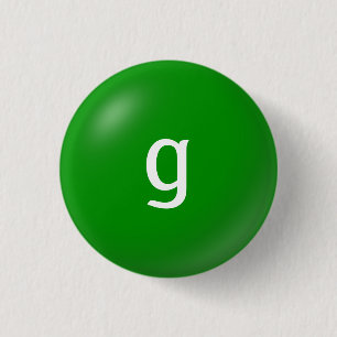 G Monogram Button