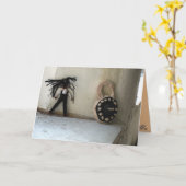 g/nc Artisanware Groeten Kaart (Gele Bloem)