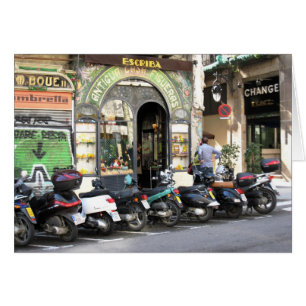 g/nc de Autopedden van La Rambla van Barcelona