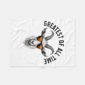 G.o.a.t. Funny Goat Lover Farm Animal Farmer Fleece Deken (Voorkant (Horizontaal))