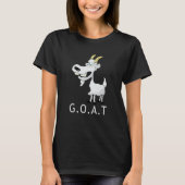 G O A T Greatest Of All Time 1 T-shirt (Voorkant)
