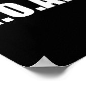 G.O.A.T. Grootste aller tijden Poster (Hoek)