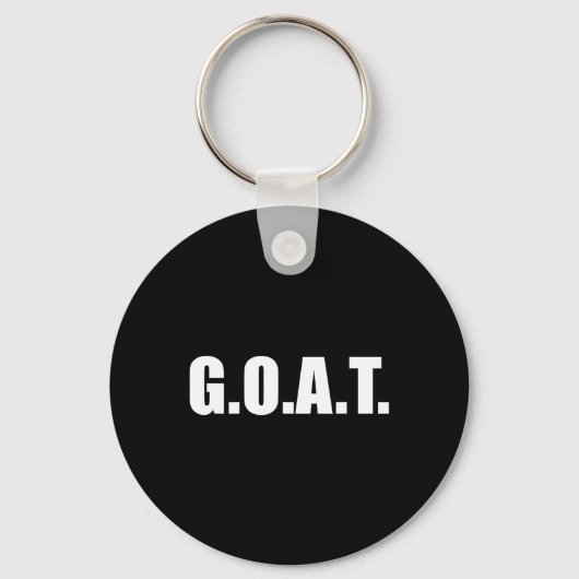 G.O.A.T. Grootste aller tijden Sleutelhanger (Voorkant)