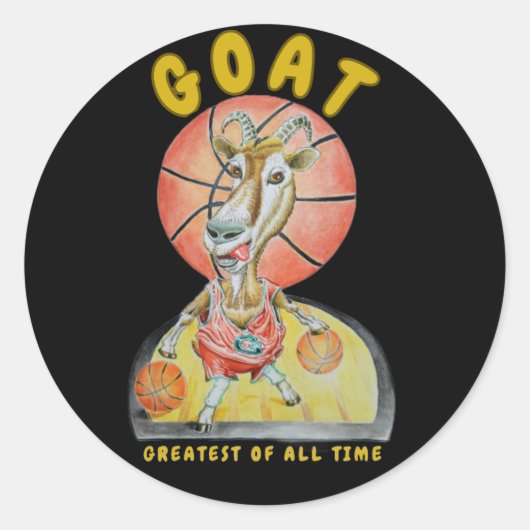 G O A T: Grootste sticker aller tijden (Voorkant)