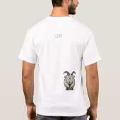 G.O.A.T. (hoogste tijd) & clipkunst T-shirt (Achterkant)