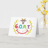 G.O.A.T. KAART (Gele Bloem)