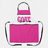 G.O.A.T. MOM! - Kute voor mam grafische afdrukken Schort (Voorkant)