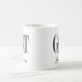 "G.O.A.T. MOM" met Daisies Art Koffiemok (Center)