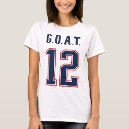 G.O.A.T. Nummer 12 T-shirt