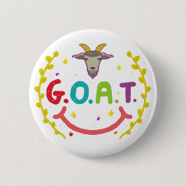 G.O.A.T. RONDE BUTTON 5,7 CM