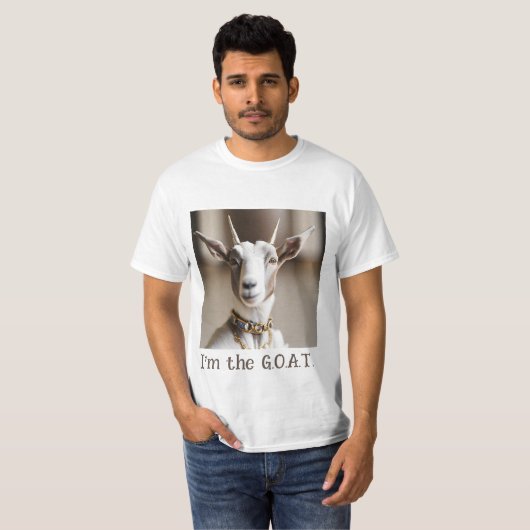G.O.A.T. T-SHIRT (Voorkant volledig)
