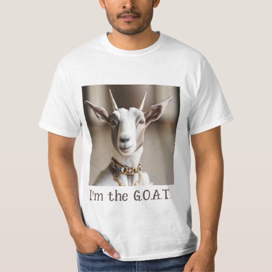 G.O.A.T. T-SHIRT (Voorkant)