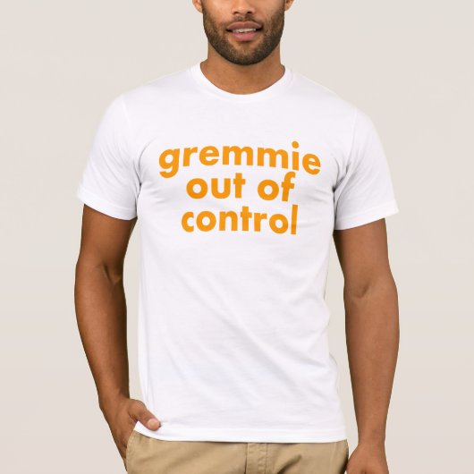 G.O.C. Oranje T-shirt - Mannen (Voorkant)