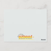 G.O.D reeks #001 Briefkaart (Achterkant)