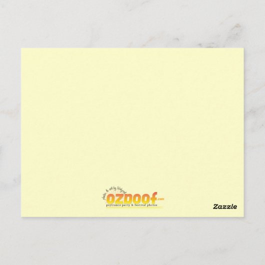 G.O.D reeks #003 Briefkaart (Achterkant)