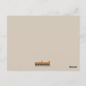 G.O.D reeks #043 Briefkaart (Achterkant)