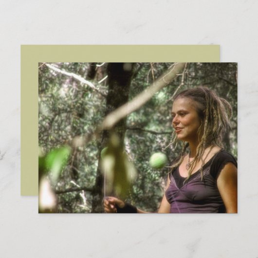 G.O.D-serie #007 Briefkaart (Voorkant / Achterkant)