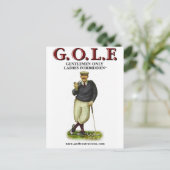 G.O.L.F. ALLEEN GEACHTE VERBINDINGEN BRIEFKAART (Staand voorkant)