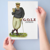 G.O.L.F. GENTLEMEN ALLEEN VERBINDINGEN FLYER (Hand)