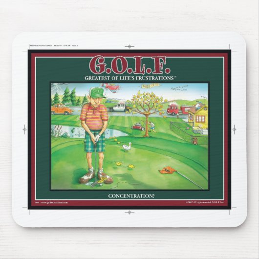G.O.L.F. GROOTSTE VAN DE GROOTSTE FRUSTRATIES VAN  MUISMAT (Voorkant)