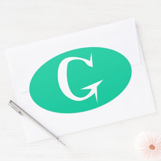 G OVALE STICKER (Envelop)