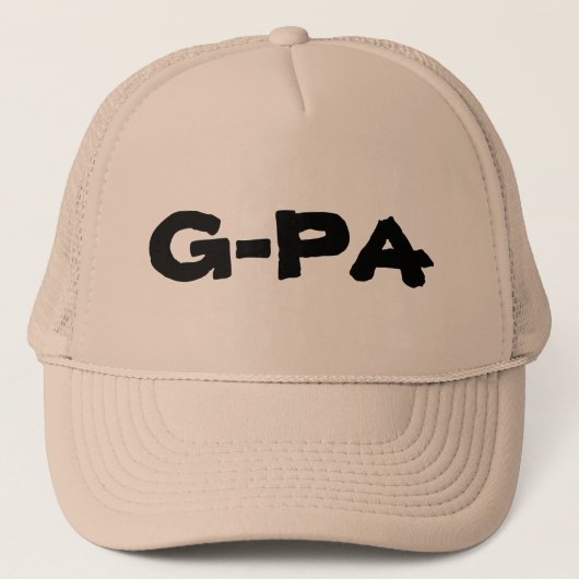 G-PA (opa) Trucker Pet (Voorkant)