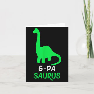 G-Pa-Saurus Grappige Dino Dinosaur Gpasaurus Gpa Kaart