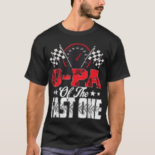 G-PA van de Fast One Birthday 1st Race Car-familie T-shirt