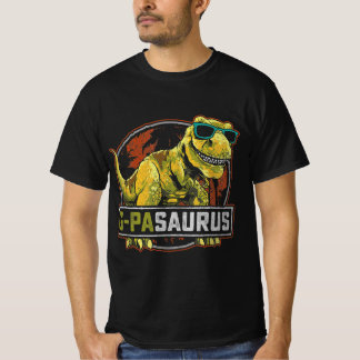 G-Pasaurus T Rex Dinosaur G-Pa Saurus Family Match T-shirt