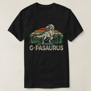 G-Pawsaurus Dinosaur Grandpa Saurus Fathers Day T-shirt