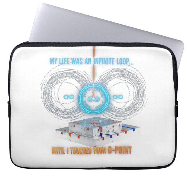 G-POINT Engineering Precision T-Shirt  Laptop Sleeve (Voorkant)