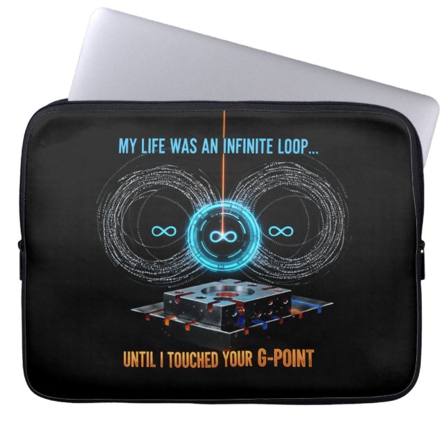G-POINT Engineering Precision T-Shirt  Laptop Sleeve (Voorkant)